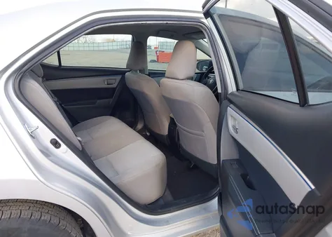 2016 Toyota Corolla Le z USA, uszkodzony, nr VIN 2T1BURHEXGC618640